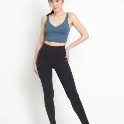 Milliotandco Lawson Women Sports Bra (Teal) Activewear