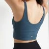 Milliotandco Lawson Women Sports Bra (Teal) Activewear