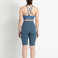 Milliotandco Activewear Ruthie Women Sports Bra (Teal)
