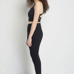 Milliotandco Leilanne Women Sport Bra (Black) Activewear