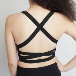 Milliotandco Leilanne Women Sport Bra (Black) Activewear