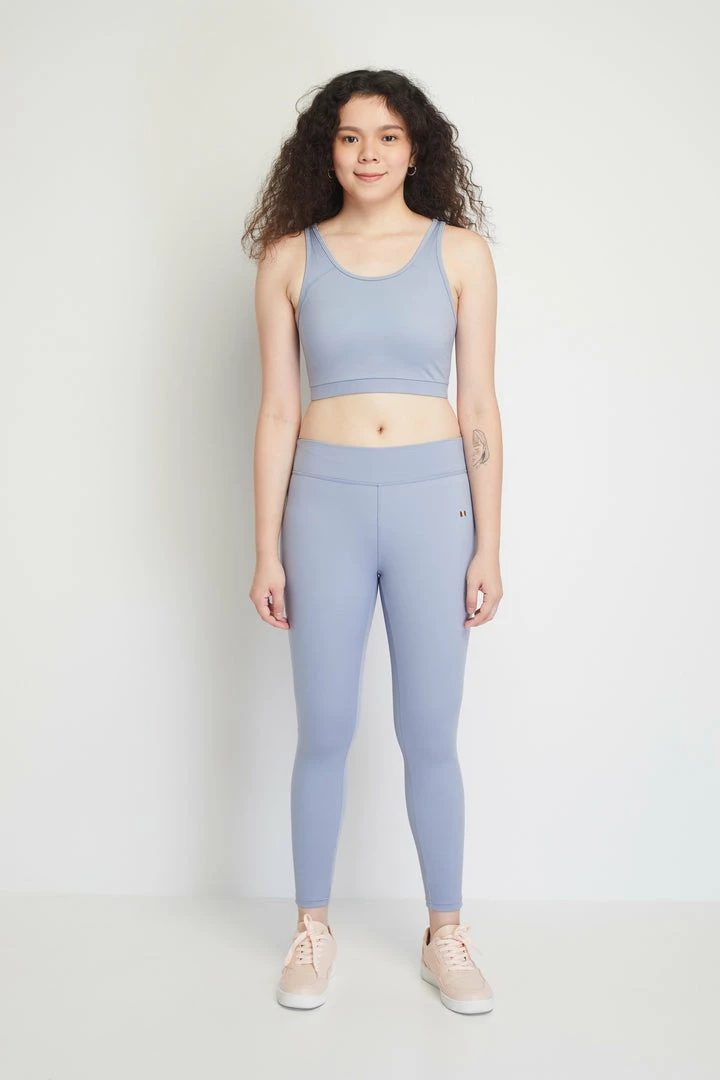 Milliotandco Leilanne Women Sport Bra (Sky Blue) Activewear