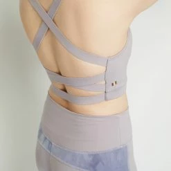 Milliotandco Activewear Leilanne Women Sport Bra (Thistle)