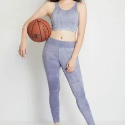 Milliotandco Activewear Corra Women Sport Bra (Steel Blue)