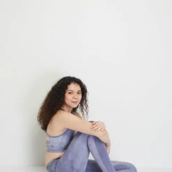 Milliotandco Activewear Corra Women Sport Bra (Steel Blue)