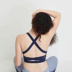 Milliotandco Corra Women Sport Bra (Navy) Activewear