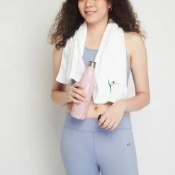 Milliotandco Activewear Odelya Women Full Length Legging (Steel Blue)