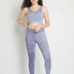 Milliotandco Phiala Women Full Length Legging (Steel Blue)