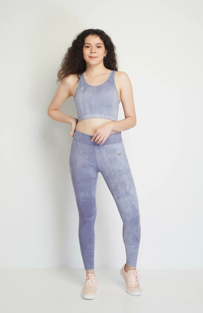 Milliotandco Phiala Women Full Length Legging (Steel Blue)