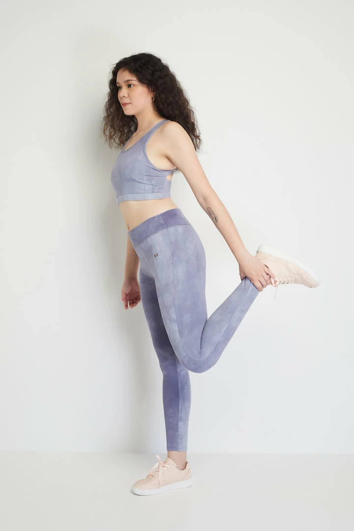 Milliotandco Phiala Women Full Length Legging (Steel Blue)