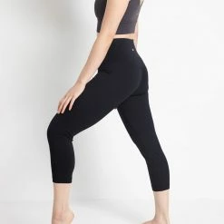 Milliotandco Emersyn Women Crop Length - Legging (Black) Activewear