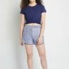 Milliotandco Almay Women Shorts (Steel Blue) Activewear