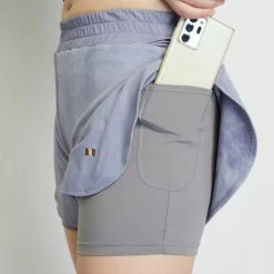 Milliotandco Almay Women Shorts (Steel Blue) Activewear