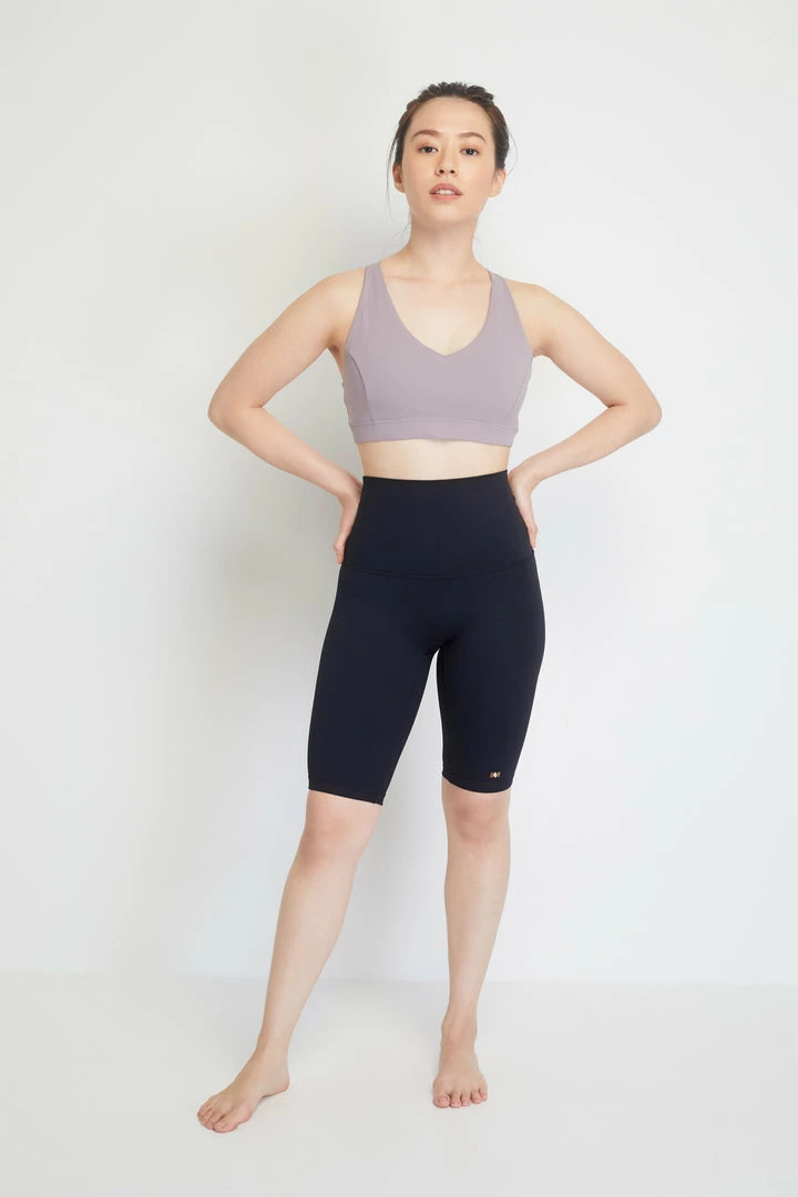 Milliotandco Activewear Demi Women Biker Short (Black)