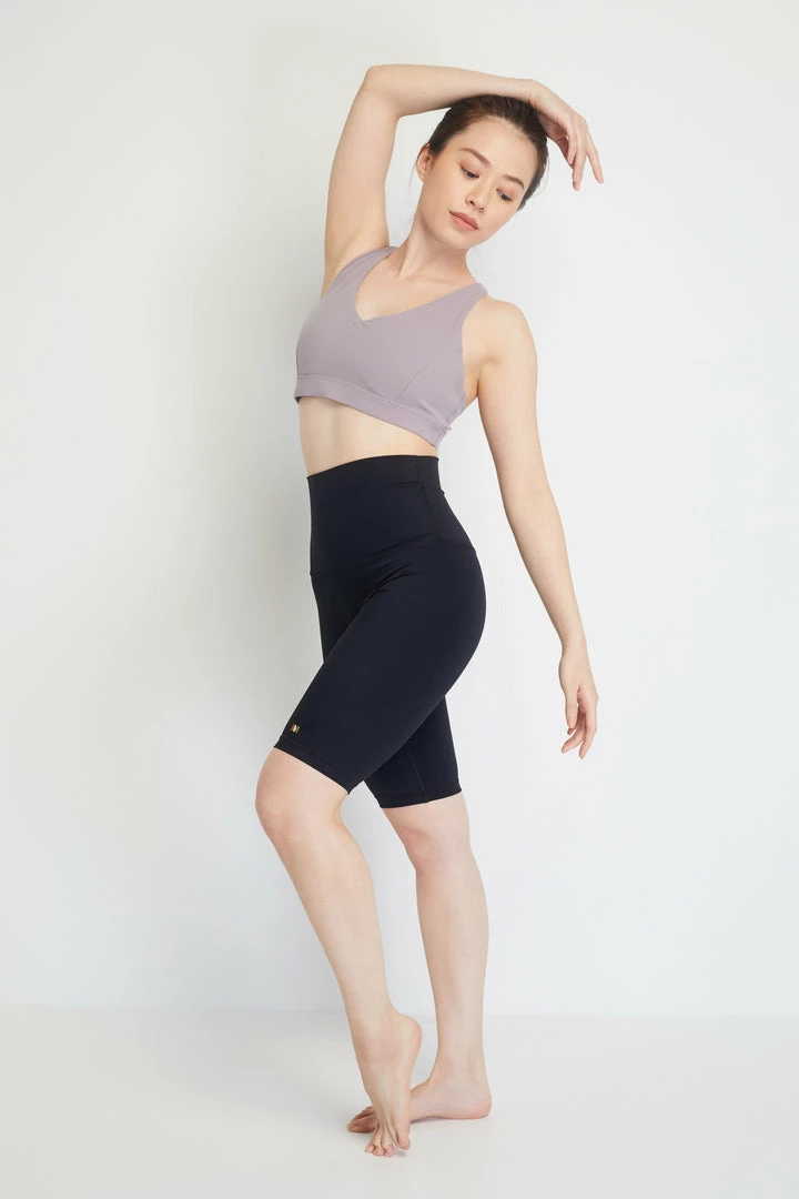 Milliotandco Activewear Demi Women Biker Short (Black)