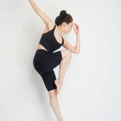 Milliotandco Activewear Demi Women Biker Short (Black)