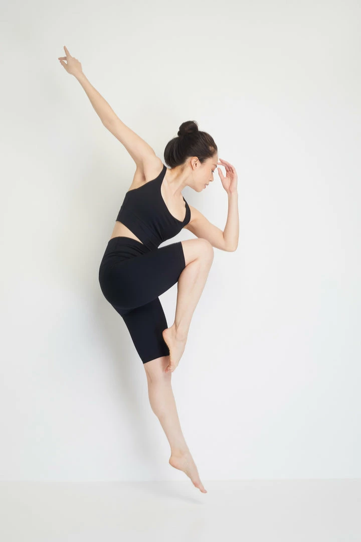 Milliotandco Activewear Demi Women Biker Short (Black)