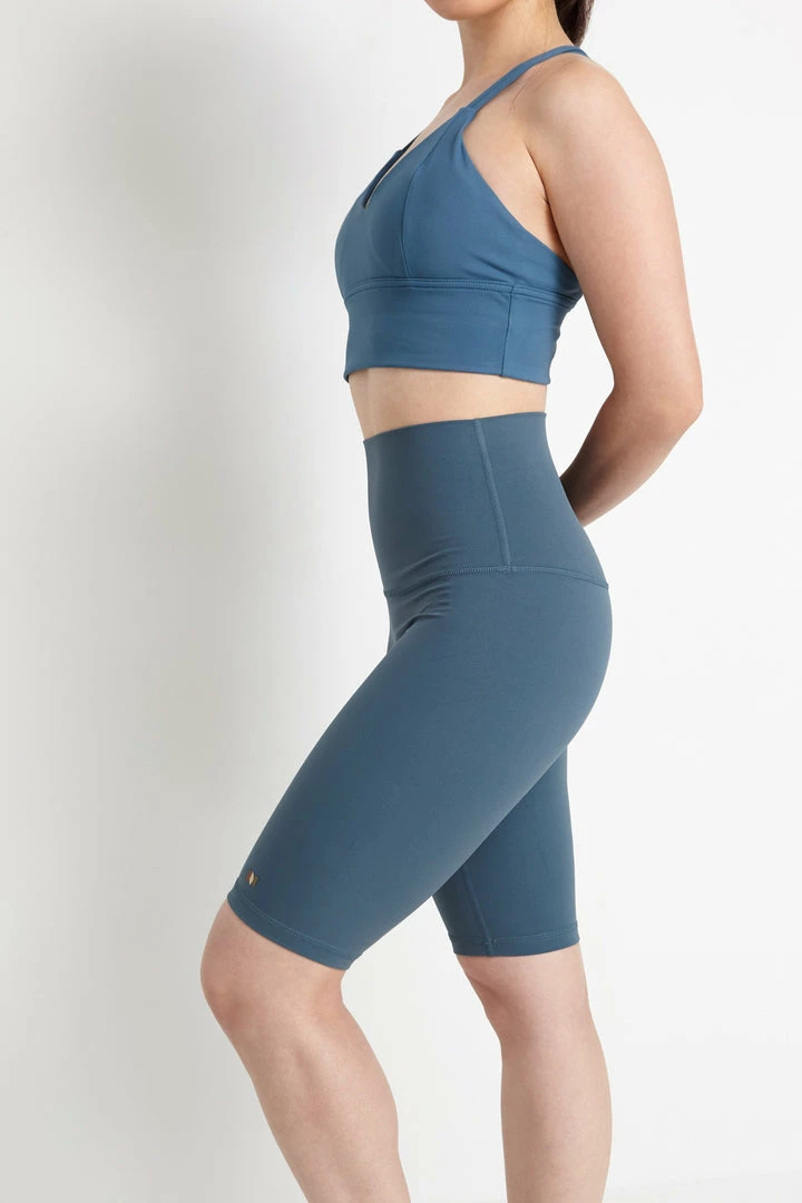 Milliotandco Activewear Demi Women Biker Short (Teal)