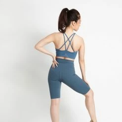 Milliotandco Activewear Demi Women Biker Short (Teal)