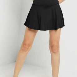 Milliotandco Streak Tennis Skirt (Black) Activewear