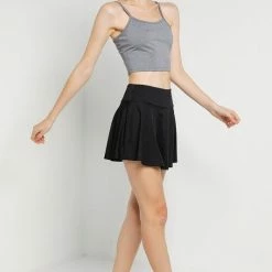 Milliotandco Activewear Vigour Tennis Skirt (Black)