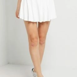 Milliotandco Vigour Tennis Skirt (White) Activewear