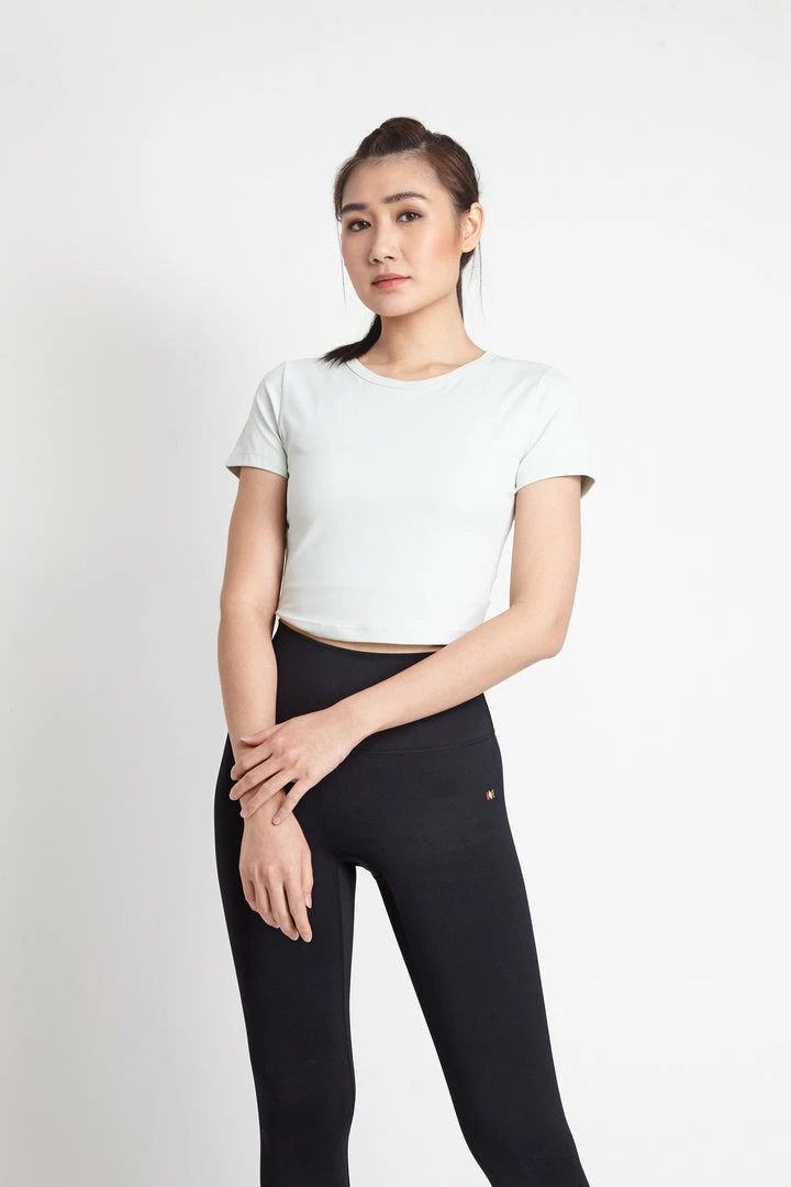 Milliotandco Elian Women Short Sleeves (Light Green)