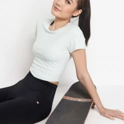 Milliotandco Elian Women Short Sleeves (Light Green)