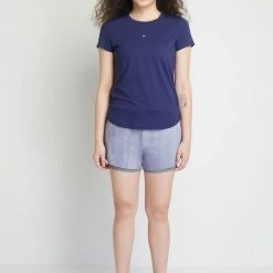 Milliotandco Activewear Saylor Women Short Sleeves Top (Navy)