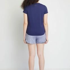 Milliotandco Activewear Saylor Women Short Sleeves Top (Navy)