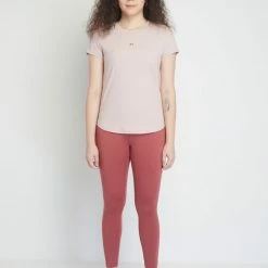 Milliotandco Activewear Saylor Women Short Sleeves Top (Pink)