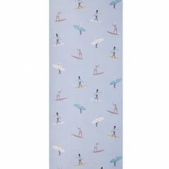 Milliotandco Surfing Mode Rubber Yoga Mat (3.5MM) (Light Blue) Yoga Mats