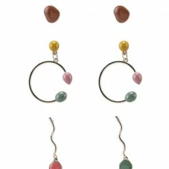 Milliotandco 3-In-1 Joy Earrings Set - Multi Accessories