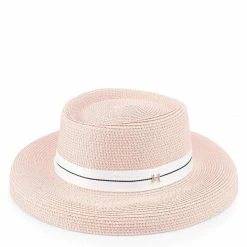 Milliot & Co Lola Straw Hat (Pink)