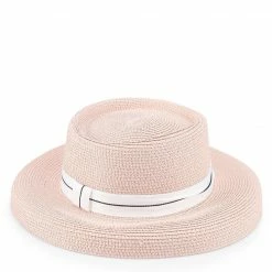 Milliot & Co Lola Straw Hat (Pink)