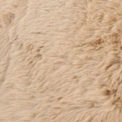 Milliotandco Teddy Faux Fur Rug (Brown) The Home Edit