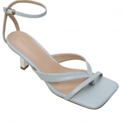 Milliotandco Beautiful Thong Heels (Sky Blue)