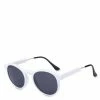 Milliotandco Zeruiah Round Sunglasses (White) Accessories