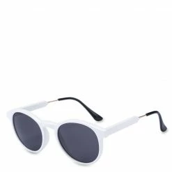 Milliotandco Zeruiah Round Sunglasses (White) Accessories