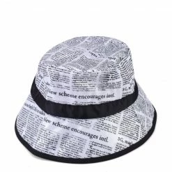 Milliot & Co Accessories Harper Bucket Hat (White)