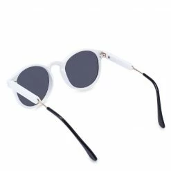 Milliotandco Zeruiah Round Sunglasses (White) Accessories