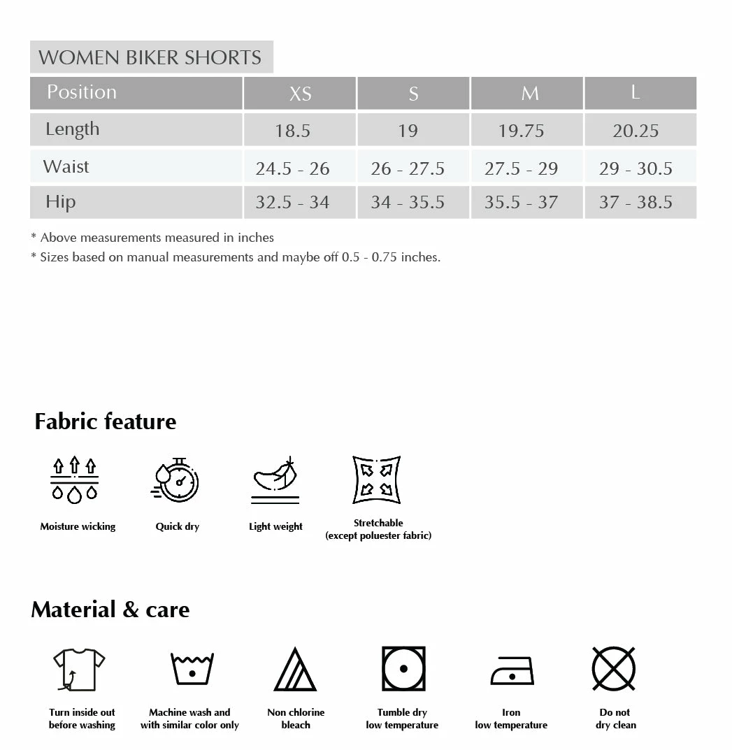 Milliotandco Activewear Demi Women Biker Short (Teal)