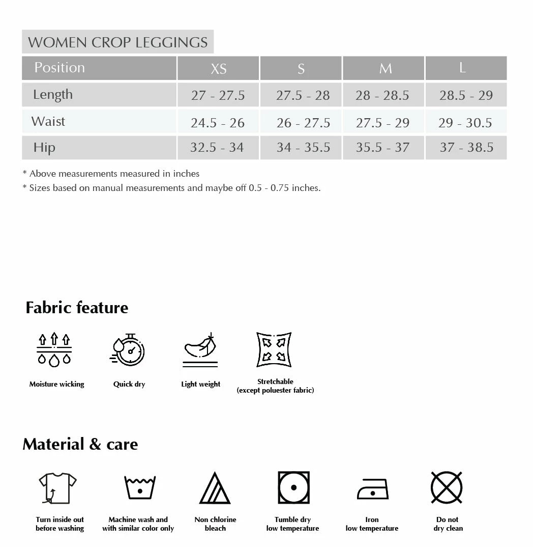 Milliotandco Emersyn Women Crop Length - Legging (Black) Activewear