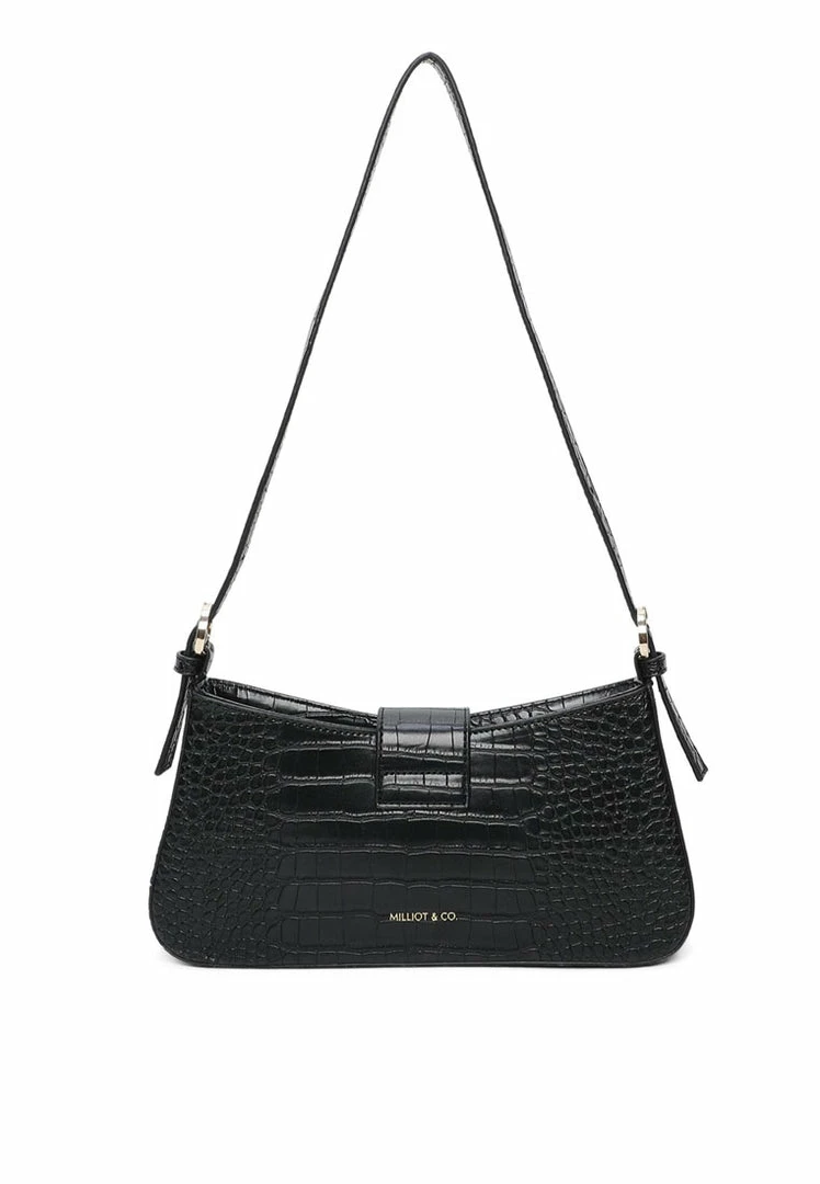 Milliotandco Bags Abigail Shoulder Bag (Black)