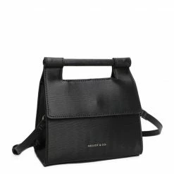 Milliotandco Bags Alex Top Handle Bag (Black)