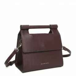 Milliotandco Bags Alex Top Handle Bag (Maroon)