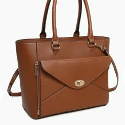 Milliotandco Aria Tote Bag (Brown)