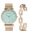 Milliotandco Camila Watch Set (Salmon)