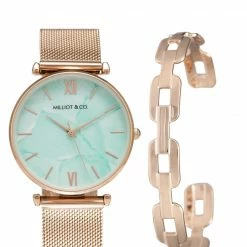 Milliotandco Camila Watch Set (Salmon)