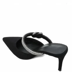 Milliotandco Shoes Cassidy Pointed Toe Heels (Black)